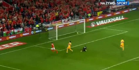 Gareth Bale Goal - Wales	3-0	Moldova 05.09.2016