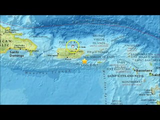 Earthquake! Puerto Rico M4.1 Depth just 0.62 miles, 1k