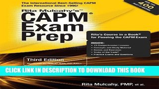 New Book CAPM Exam Prep, 3rd Edition