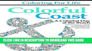 Collection Book Coloring for Life: Colorful Coast: A Colorful Day at the Beach