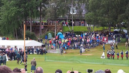 Highlands Games - lancer de tronc