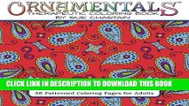 Collection Book OrnaMENTALs: Splendid Symmetry: Adult Coloring Book with 36 Playful Patterns to
