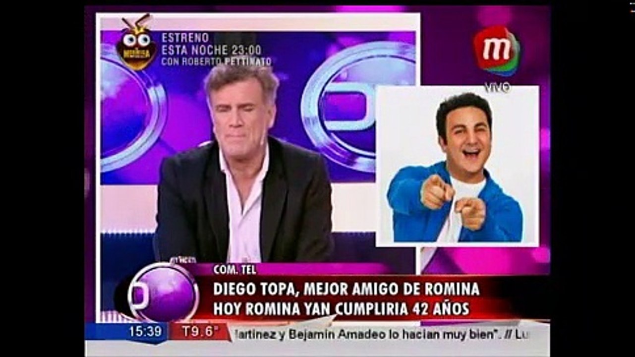 Nuestro homenaje a Romina Yan. Hoy cumpliría 42 años. La recordamos junto a Diego Topa