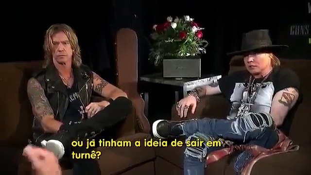 EXCLUSIVO! ENTREVISTA COM GUNS N' ROSES NO FANTÁSTICO (04-09-2016)