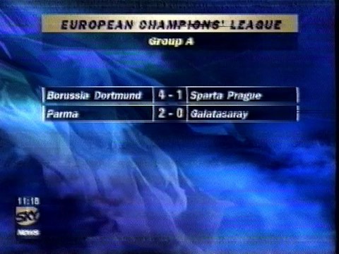 Manchester Utd v Juventus CL 1997-98