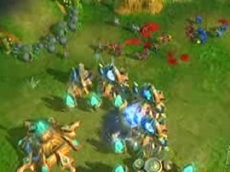 Starcraft 2 gameplay IGN Blizzcon 2007 (3)