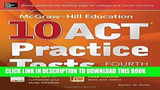 Collection Book McGraw-Hill Education 10 ACT Practice Tests, 4th Edition (Mcgraw-Hill s 10 Act