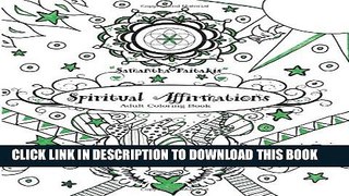 Collection Book Spiritual Affirmations: Adult Coloring Book