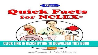 Collection Book The Remar Review Quick Facts for NCLEX