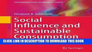 Collection Book Social Influence and Sustainable Consumption (International Series on Consumer