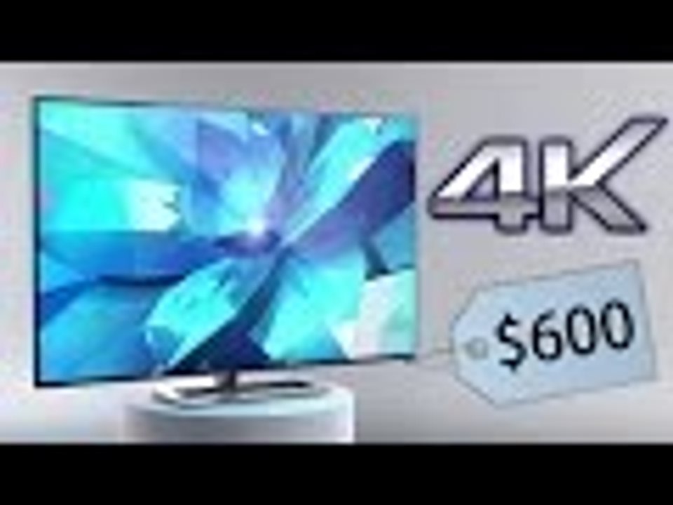 Vizio M-Series (2015): A 4K TV for $600!