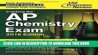 New Book Cracking the AP Chemistry Exam, 2016 Edition (College Test Preparation)