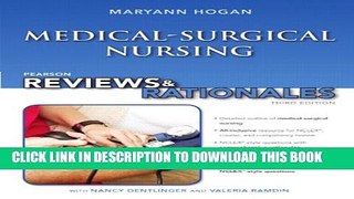 Collection Book Pearson Reviews   Rationales: Medical-Surgical Nursing with 