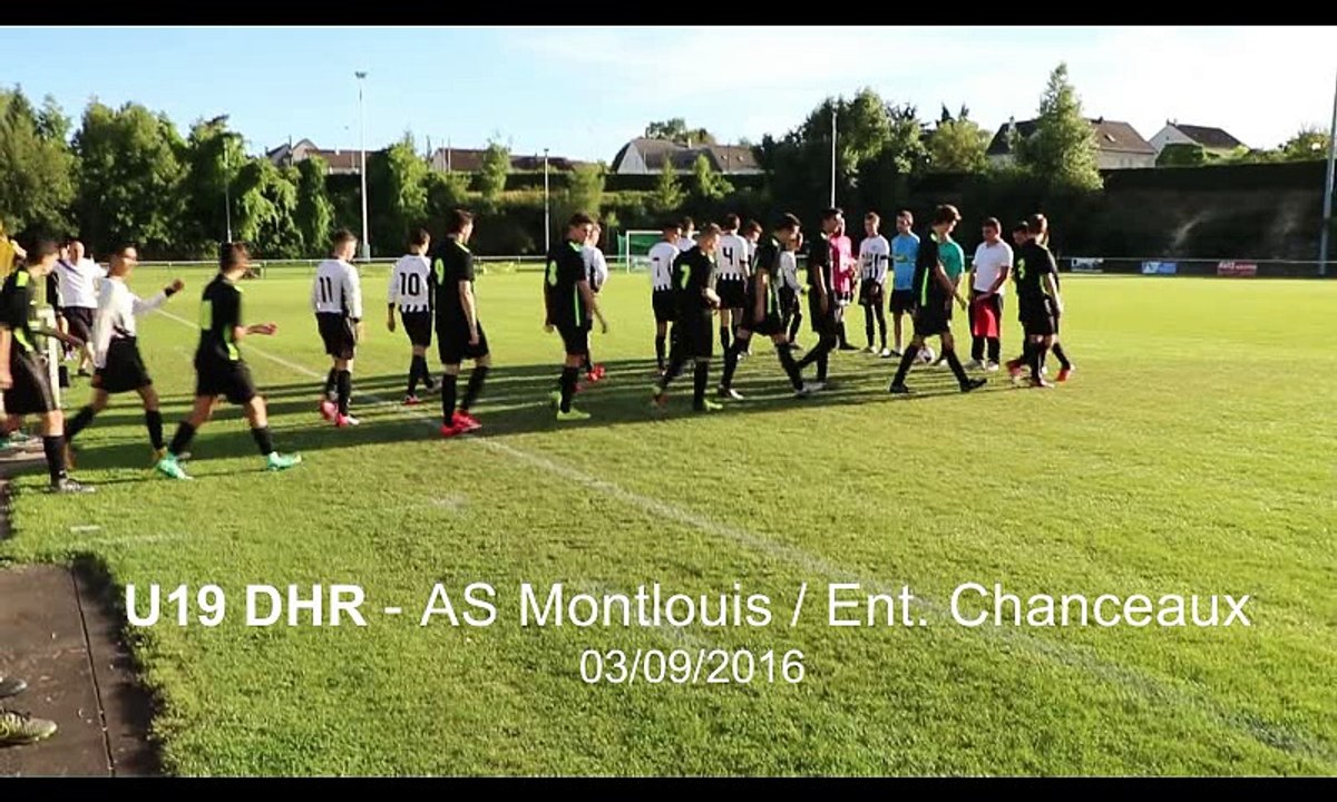U19 - AS Montlouis - Ent. Chanceaux (03/09/2016)
