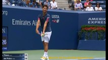 Dominic Thiem vs Juan Martín Del Potro Highlights - US Open 2016 R4