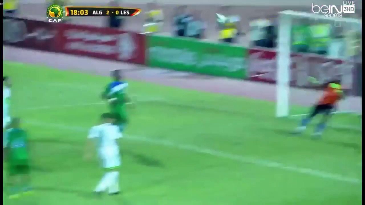 RIYAD MAHREZ STUNNING GOAL FOR ALGERIA