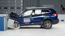 2016 BMW X1 moderate overlap IIHS crash test