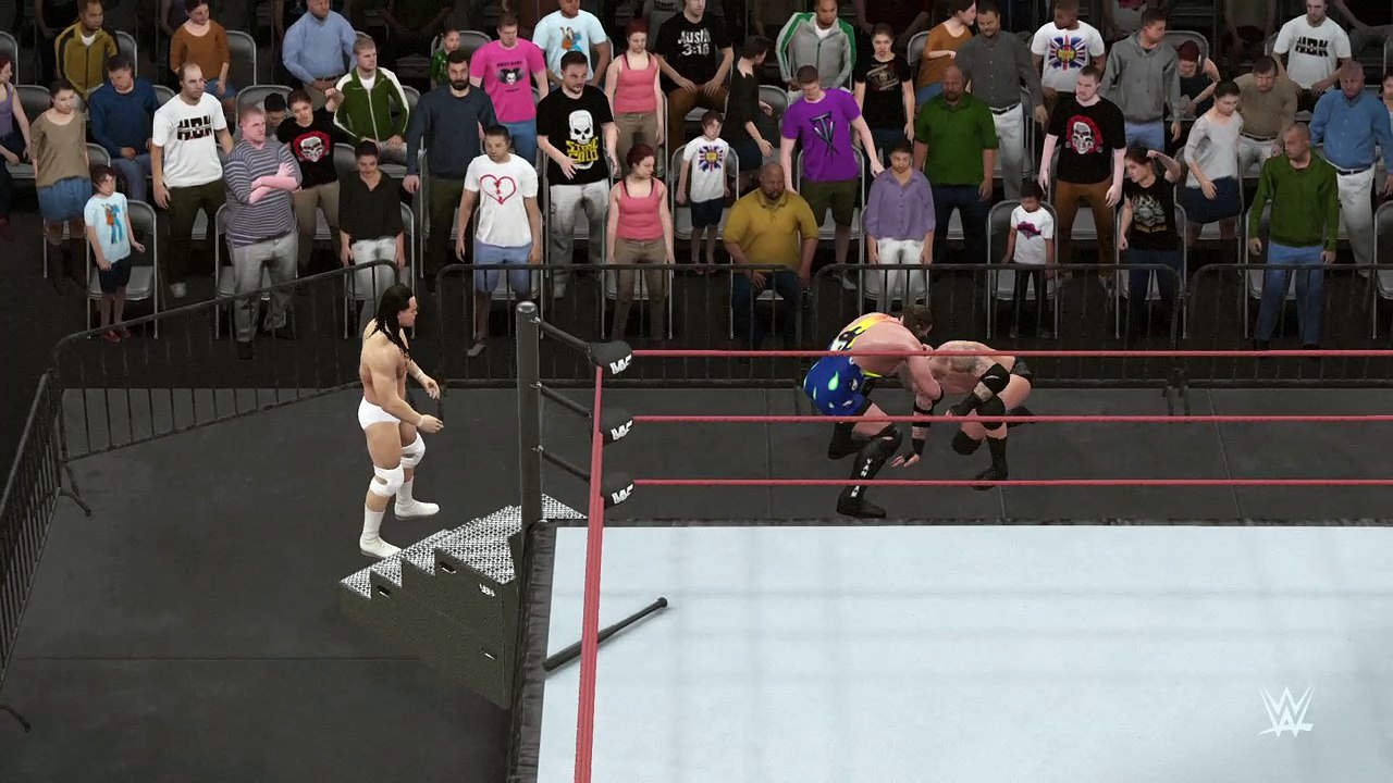 WWE 2K16 bo dallas v RVD rob van dam v randy orton