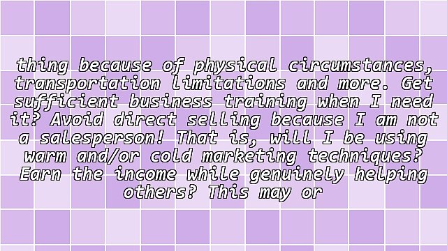 21 Key Questions To Ask Before Starting A Home-Based Business - They Do Need Answering