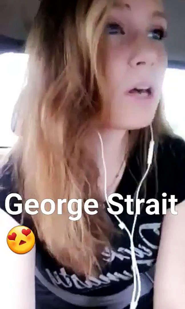 George Strait Troubadar Cover Victoria Warrick Video Dailymotion