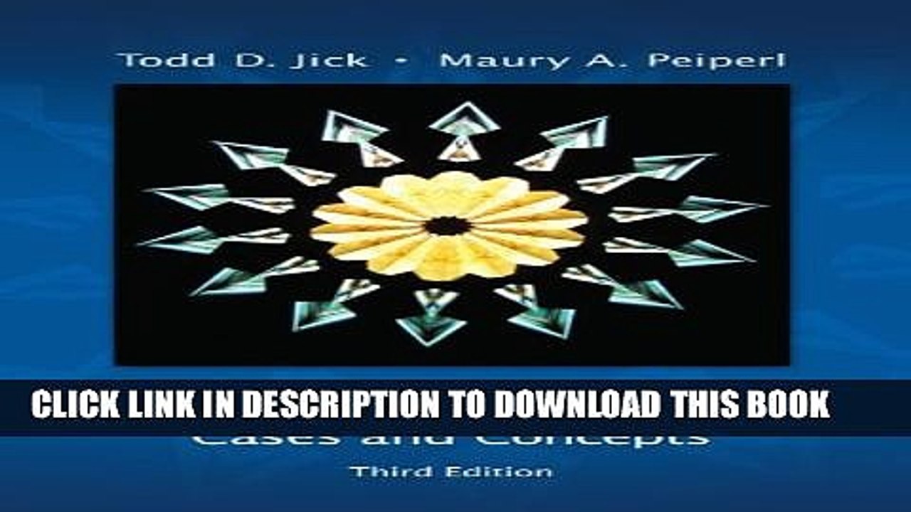 [PDF] Managing Change:  Cases and Concepts Full Online