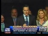 Gov. Blunt on Illegal Immigration & Gov. Romney