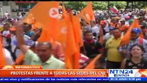 Oposición venezolana convoca a nueva marcha el próximo 7 de septiembre para exigir fecha de recolección de firmas para revocatorio