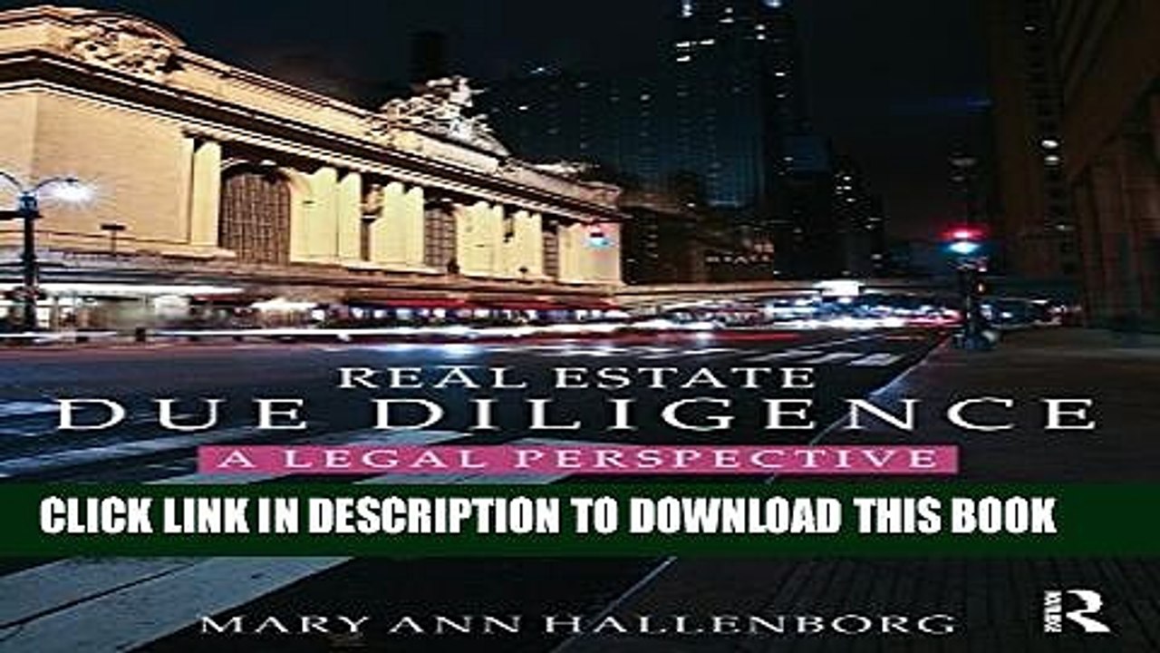[PDF] Real Estate Due Diligence: A legal perspective Popular Online