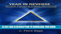 [PDF] Year in Reverse Weekly Planning Pages Full Collection