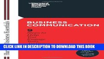 [PDF] Business Communication (Harvard Business Essentials) Popular Online