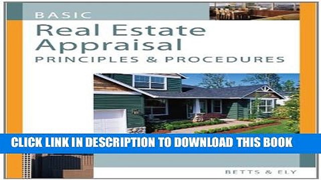 [PDF] Basic Real Estate Appraisal: Principles and Procedures (with CD-ROM) Popular Colection
