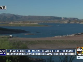 Crews search for missing boater at Lake Pleasant after drowning call