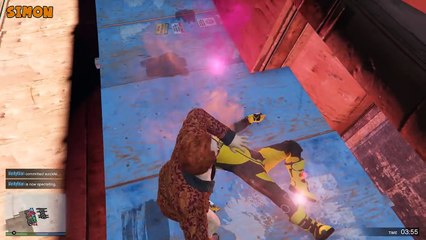 FLAMING PARKOUR - GTA 5 Online (GTA V Funny Moments)