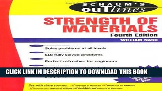 [PDF] Schaum s Outline of Strength of Materials 4th Edition Popular Online