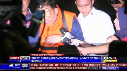 KPK Tahan Bupati Banyuasin dan 5 Tersangka Lain