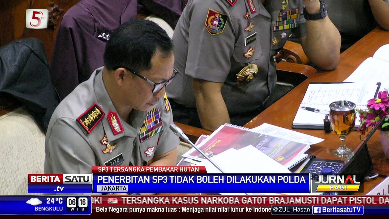 Kapolri: Penerbitan SP-3 Kasus Kebakaran Hutan Sudah Sesuai Persyaratan