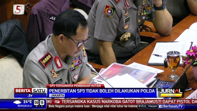 Kapolri: Penerbitan SP-3 Kasus Kebakaran Hutan Sudah Sesuai Persyaratan