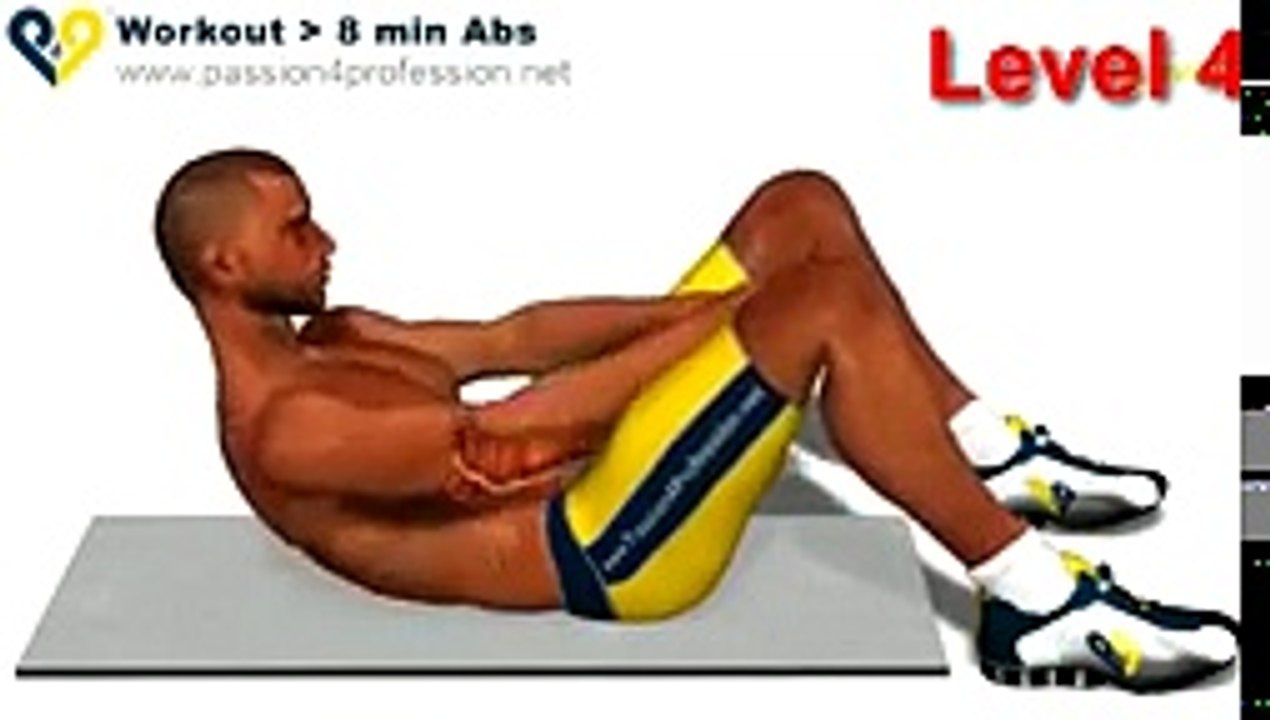 Abs workout how to have six pack - Level 4