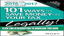 [PDF] 101 Ways To Save Money On Your Tax - Legally 2016-2017 Full Colection