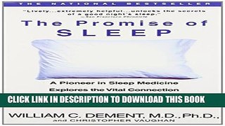 Collection Book The Promise of Sleep: A Pioneer in Sleep Medicine Explores the Vital Connection