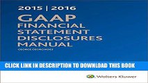 [PDF] GAAP Financial Statement Disclosures Manual 2015-2016 Full Colection