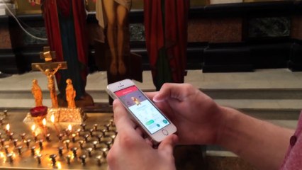 Pokémon Go dans une église Russe et direct en prison !