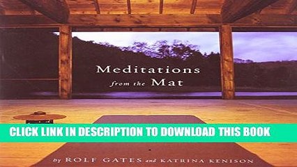 New Book Meditations from the Mat: Daily Reflections on the Path of Yoga