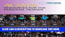 New Book ACSM s Resources for the Personal Trainer