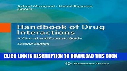 [PDF] Handbook of Drug Interactions: A Clinical and Forensic Guide Full Colection