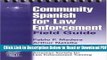 [Get] Community Spanish For Law Enforcement Field Guide Popular New