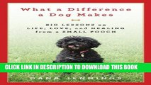 [PDF] What a Difference a Dog Makes: Big Lessons on Life, Love and Healing from a Small Pooch Full