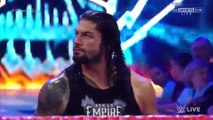 Roman Reigns Confronts Universal Champion Kevin Owens After Match - WWE RAW 5 September 2016 9-5-16