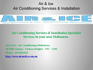 Air Conditioning Installation