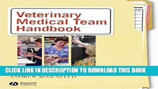 [PDF] Veterinary Medical Team Handbook Full Colection
